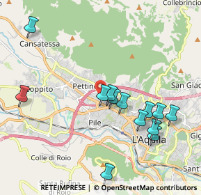 Mappa ROTILIO CENTER, 67100 L'Aquila AQ, Italia (2.17769)