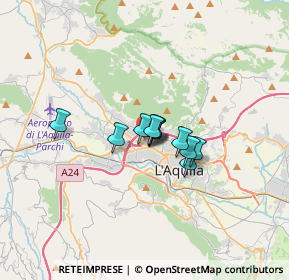 Mappa ROTILIO CENTER, 67100 L'Aquila AQ, Italia (1.85545)