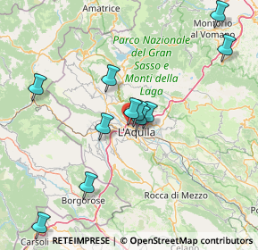 Mappa ROTILIO CENTER, 67100 L'Aquila AQ, Italia (15.66545)