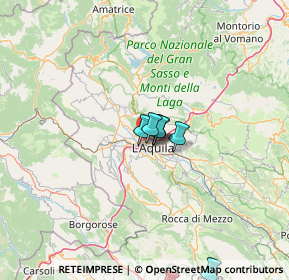 Mappa ROTILIO CENTER, 67100 L'Aquila AQ, Italia (19.97455)