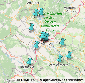 Mappa ROTILIO CENTER, 67100 L'Aquila AQ, Italia (11.31462)