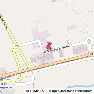 Mappa Via Giuseppe Scarlattei, snc, 67100 L'Aquila, L'Aquila (Abruzzo)