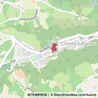 Mappa Via g. marconi 46, 65010 Civitella Casanova, Pescara (Abruzzo)