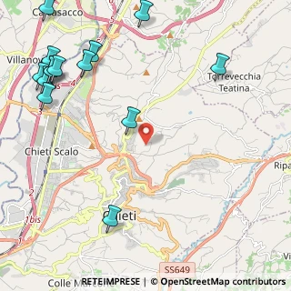 Mappa Strada Villaggio del Fanciullo, 66100 Chieti CH, Italia (3.295)