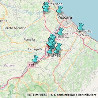 Mappa Presso Parco Paglia, 66100 Chieti CH, Italia (6.266)