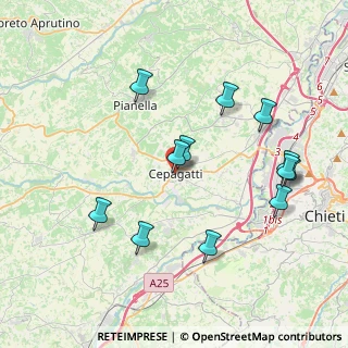 Mappa Via de Felice, 65012 Cepagatti PE, Italia (4.2375)