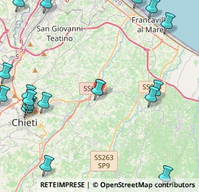 Mappa Via Iconicella, 66010 Ripa Teatina CH, Italia (6.64294)