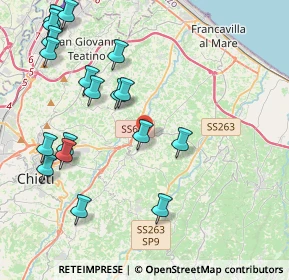 Mappa Via Iconicella, 66010 Ripa Teatina CH, Italia (5.03278)