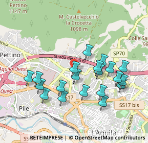 Mappa Tigre, 67100 L'Aquila AQ, Italia (0.9605)