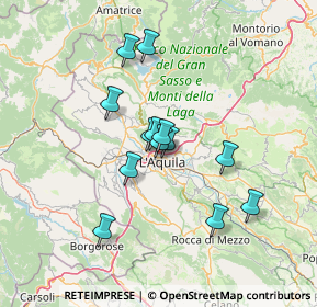 Mappa Tigre, 67100 L'Aquila AQ, Italia (11.39769)