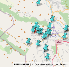 Mappa Via del Querceto, 67019 Scoppito AQ, Italia (3.7615)