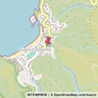 Mappa Via Alessandro Manzoni, 34, 58012 Isola del Giglio, Grosseto (Toscana)