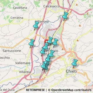 Mappa VIA Piaggio - Centro Direzionale Scalo CH IT, 66100 Chieti CH, Italia (1.71769)
