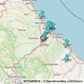 Mappa VIA Piaggio - Centro Direzionale Scalo CH IT, 66100 Chieti CH, Italia (11.35636)