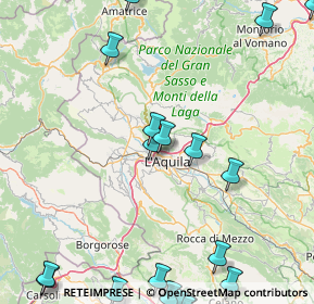 Mappa Via Leonardo da Vinci, 67100 L'Aquila AQ, Italia (27.219)