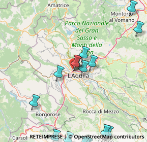 Mappa Via Leonardo da Vinci, 67100 L'Aquila AQ, Italia (26.297)