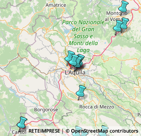 Mappa Via Leonardo da Vinci, 67100 L'Aquila AQ, Italia (24.08444)