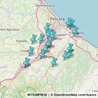 Mappa Strada Belvedere, 66100 Chieti CH, Italia (6.78833)