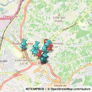 Mappa Strada Belvedere, 66100 Chieti CH, Italia (0.7265)