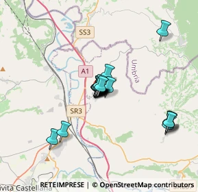 Mappa SP 54, 02046 Magliano Sabina RI, Italia (2.412)