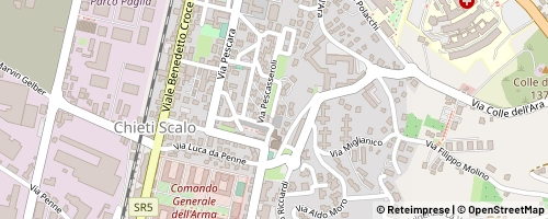 Mappa Chieti