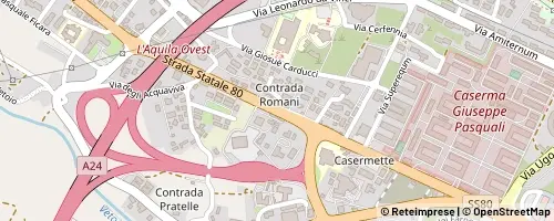 Mappa L'Aquila