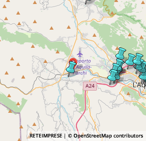 Mappa Nucleo Industriale di Sassa SS17 Ovest, 67018 L'Aquila AQ, Italia (6.33)