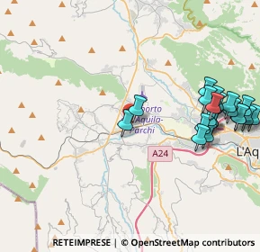 Mappa Nucleo Industriale di Sassa SS17 Ovest, 67018 L'Aquila AQ, Italia (5.0395)