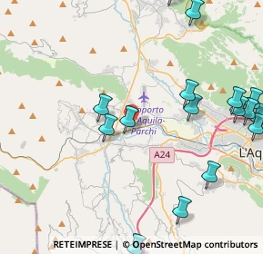 Mappa Nucleo Industriale di Sassa SS17 Ovest, 67018 L'Aquila AQ, Italia (5.6325)