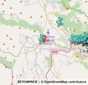 Mappa Nucleo Industriale di Sassa SS17 Ovest, 67018 L'Aquila AQ, Italia (6.11333)