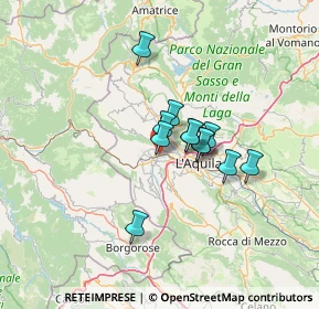 Mappa Nucleo Industriale di Sassa SS17 Ovest, 67018 L'Aquila AQ, Italia (9.45)