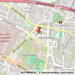 Mappa Via Stefano Santucci,  7, 67100 L'Aquila, L'Aquila (Abruzzo)