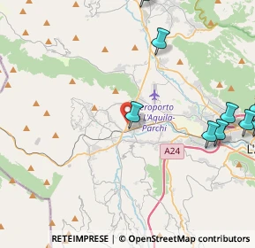 Mappa Strada Statale 80 Dir, 67018 L'Aquila AQ, Italia (7.503)