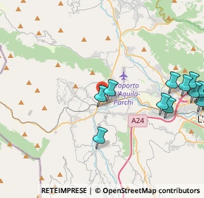 Mappa Strada Statale 80 Dir, 67018 L'Aquila AQ, Italia (6.499)