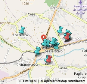 Mappa Strada Statale 80 Dir, 67018 L'Aquila AQ, Italia (0.771)
