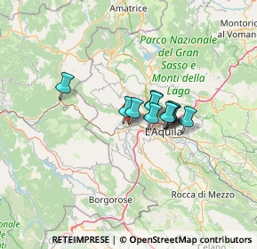 Mappa Strada Statale 80 Dir, 67018 L'Aquila AQ, Italia (7.99727)