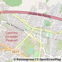 Mapa L'Aquila