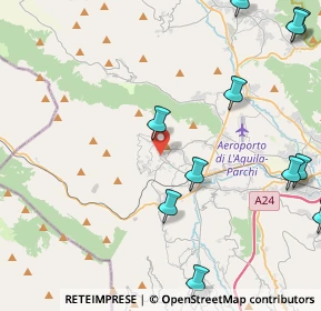 Mappa Via S. Maria, 67019 Scoppito AQ, Italia (6.44769)