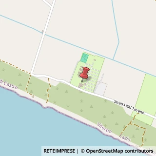 Mappa Strada Statale Aurelia km 118,500, 40, 01014 Montalto di Castro, Viterbo (Lazio)