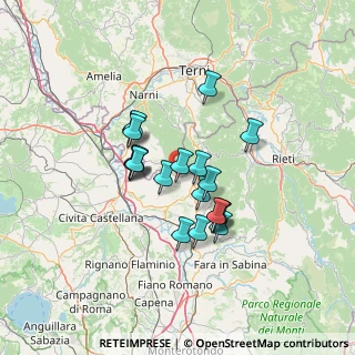 Mappa Contrada Sala, 02044 Forano RI, Italia (10.7865)