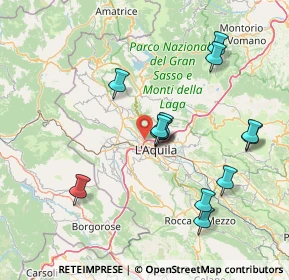 Mappa Via Giovanni Pascoli, 67100 L'Aquila AQ, Italia (15.76231)