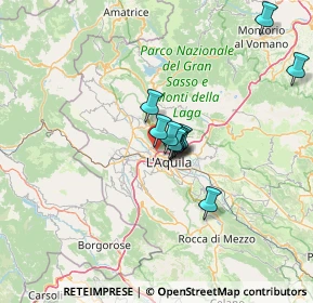 Mappa Via Giovanni Pascoli, 67100 L'Aquila AQ, Italia (9.82727)