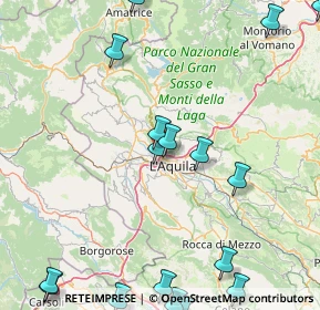 Mappa Via Giovanni Pascoli, 67100 L'Aquila AQ, Italia (27.8855)