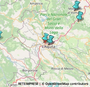 Mappa Via Giovanni Pascoli, 67100 L'Aquila AQ, Italia (32.11667)