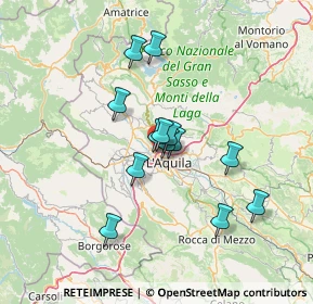 Mappa Via Giovanni Pascoli, 67100 L'Aquila AQ, Italia (11.42)