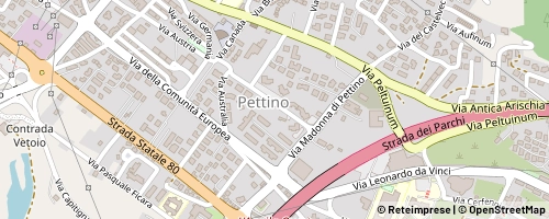 Mappa L'Aquila