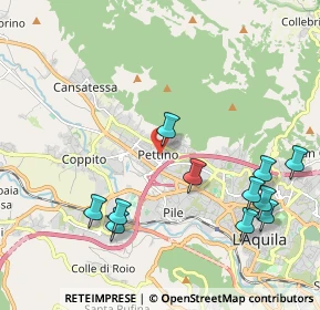 Mappa Via Giovanni Pascoli, 67100 L'Aquila AQ, Italia (2.45636)