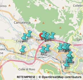 Mappa Via Giovanni Pascoli, 67100 L'Aquila AQ, Italia (2.01588)