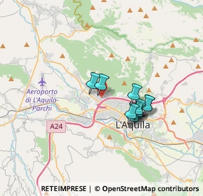 Mappa Via Giovanni Pascoli, 67100 L'Aquila AQ, Italia (3.27909)