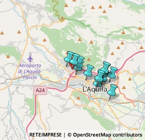 Mappa Via Giovanni Pascoli, 67100 L'Aquila AQ, Italia (2.66154)